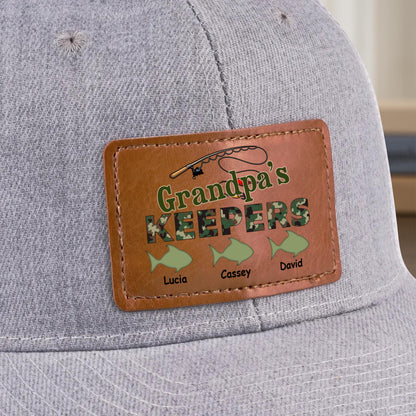 Grandpa's Keepers Baseball and Fishing Rod Design