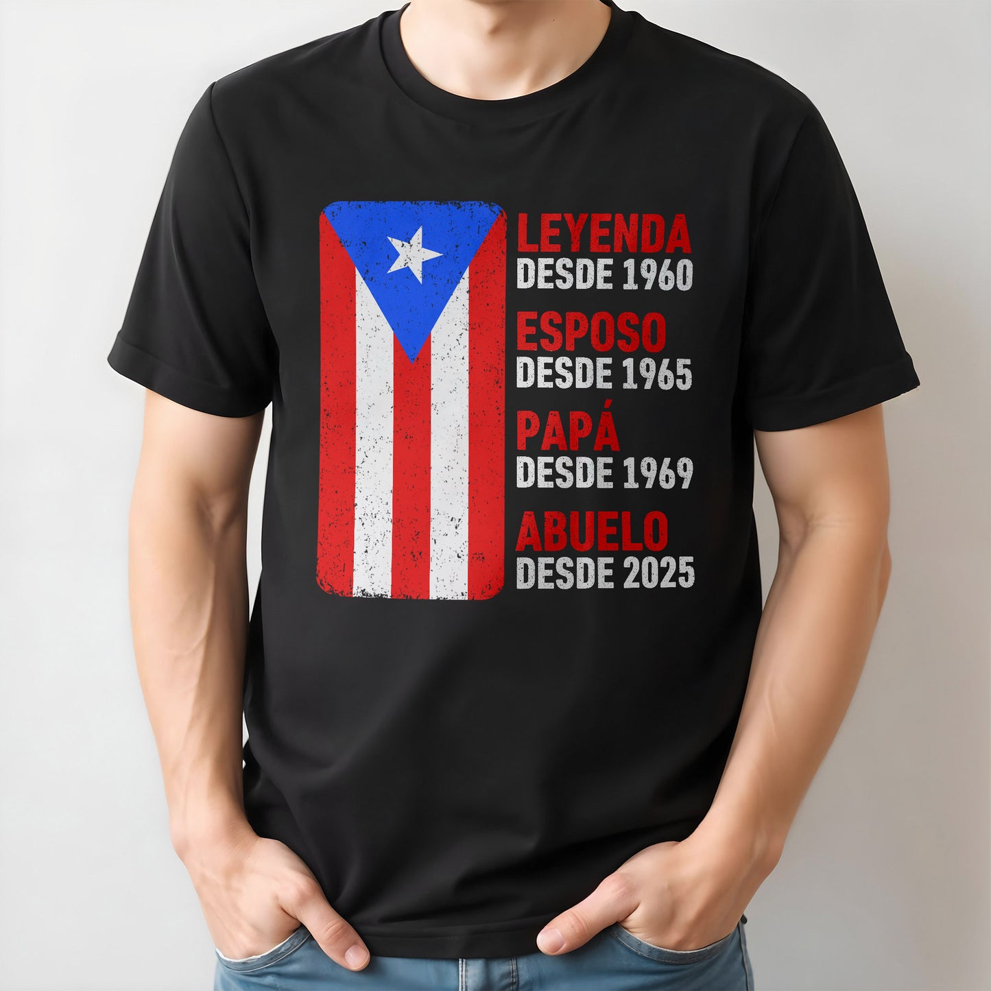 Legend Since, Husband Since, Country Flags - Personalized Custom Unisex T-shirt, Hoodie - GRP040_BBAS