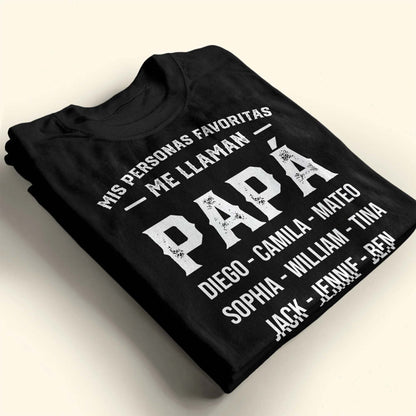 Mis Personas Favoritas Me Llaman Papa