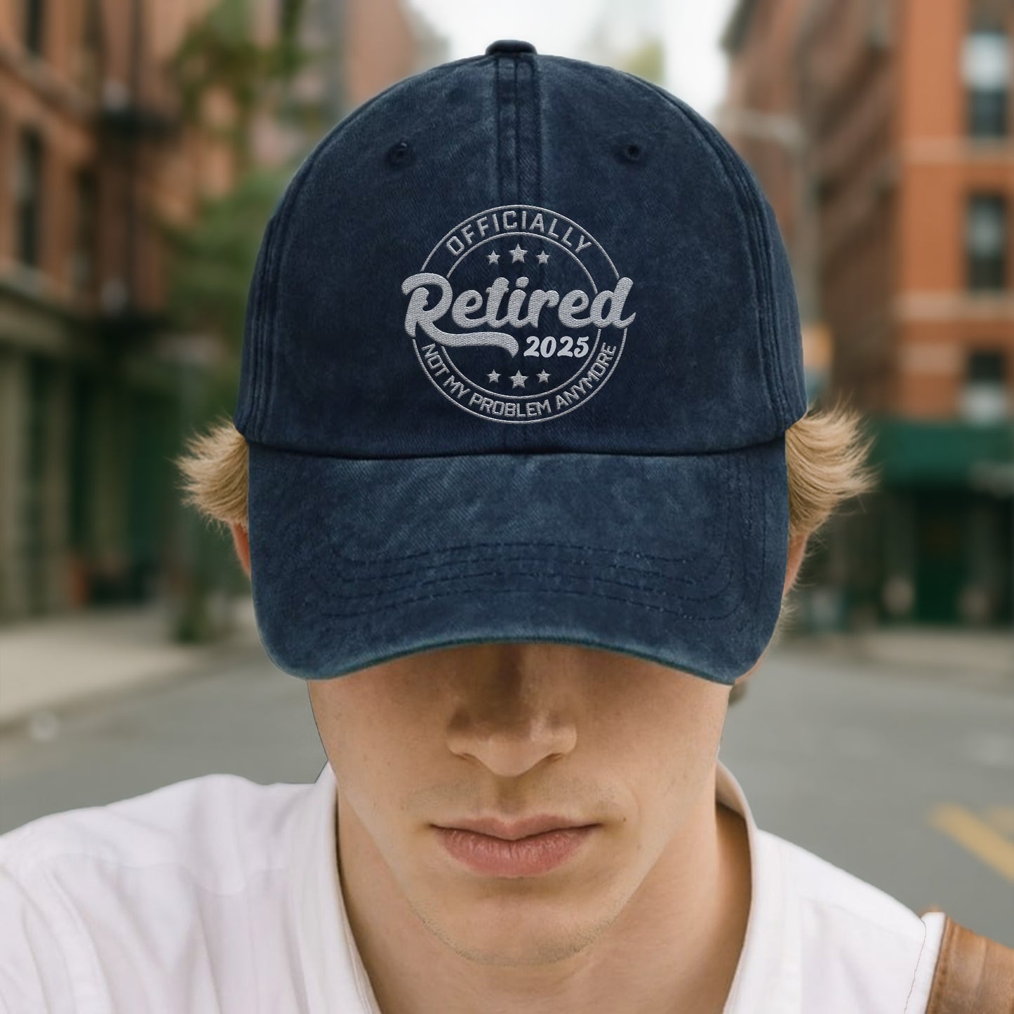 Officially Retired Not My Problem Anymore Cap