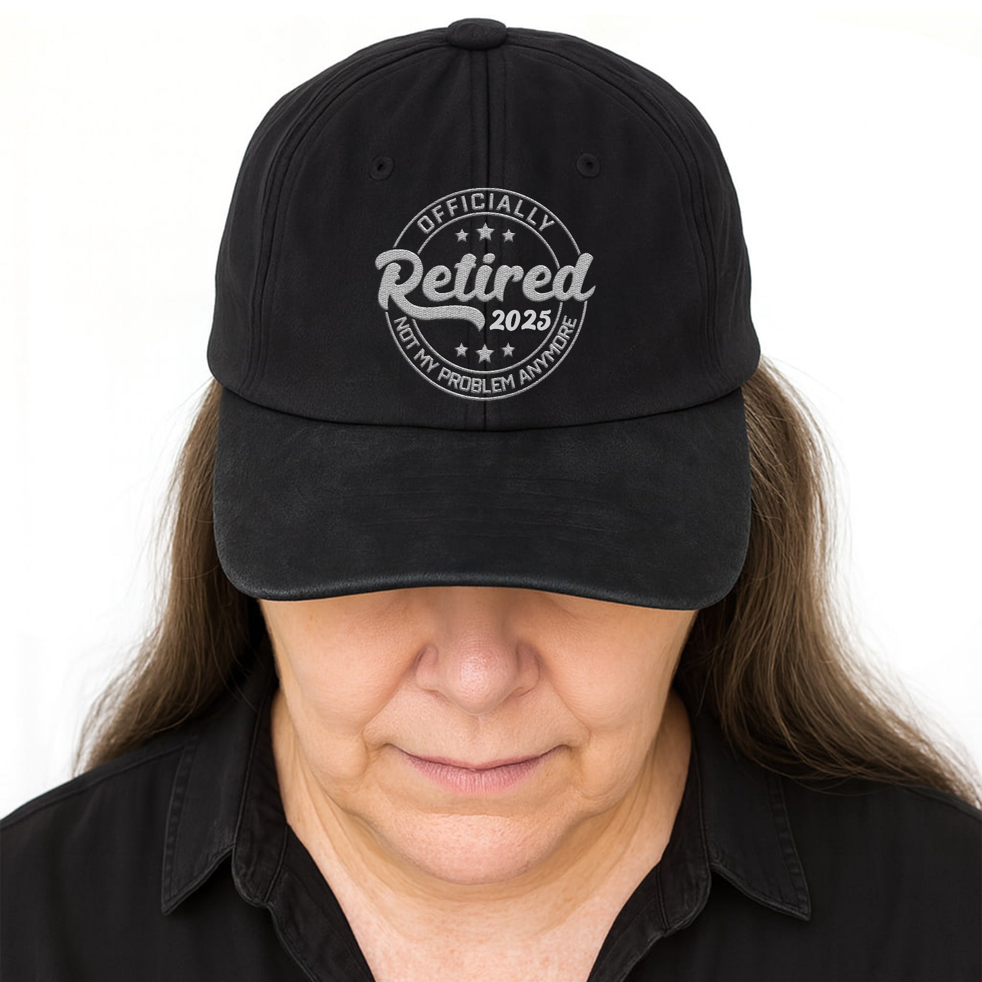 Officially Retired Not My Problem Anymore Cap