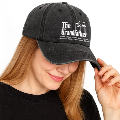 The Grandfather Hand Chair Gesture Cap