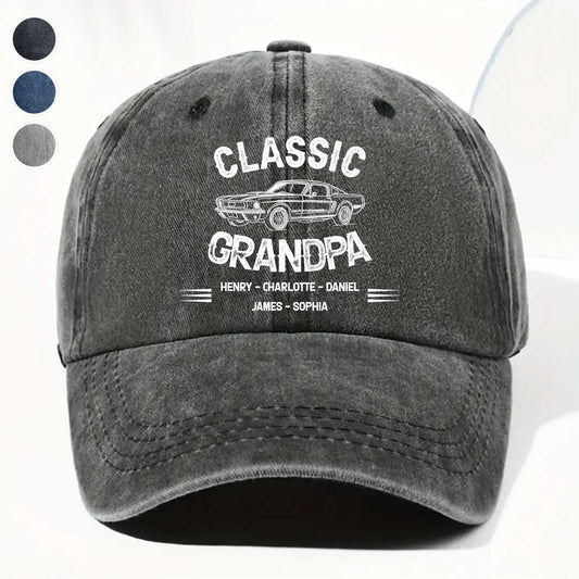 Classic Grandpa Vintage Car Design