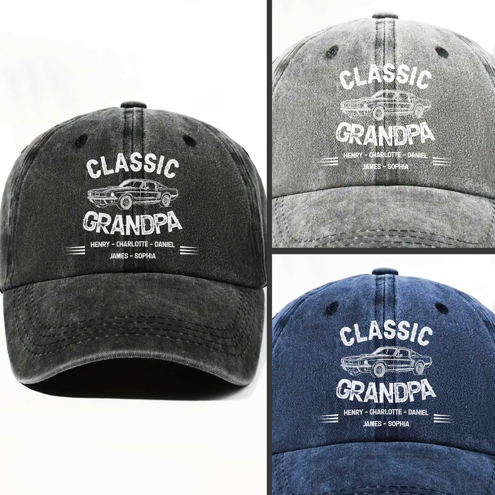 Classic Grandpa Vintage Car Design