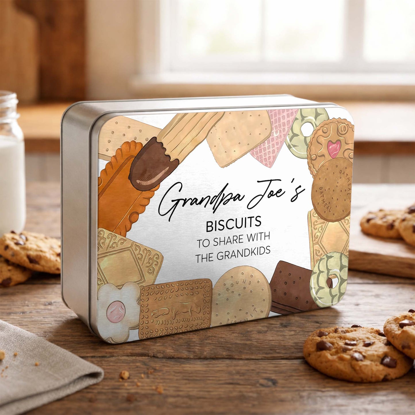 Grandpa's Biscuits To Share With The Grandkids Assorted Cookies