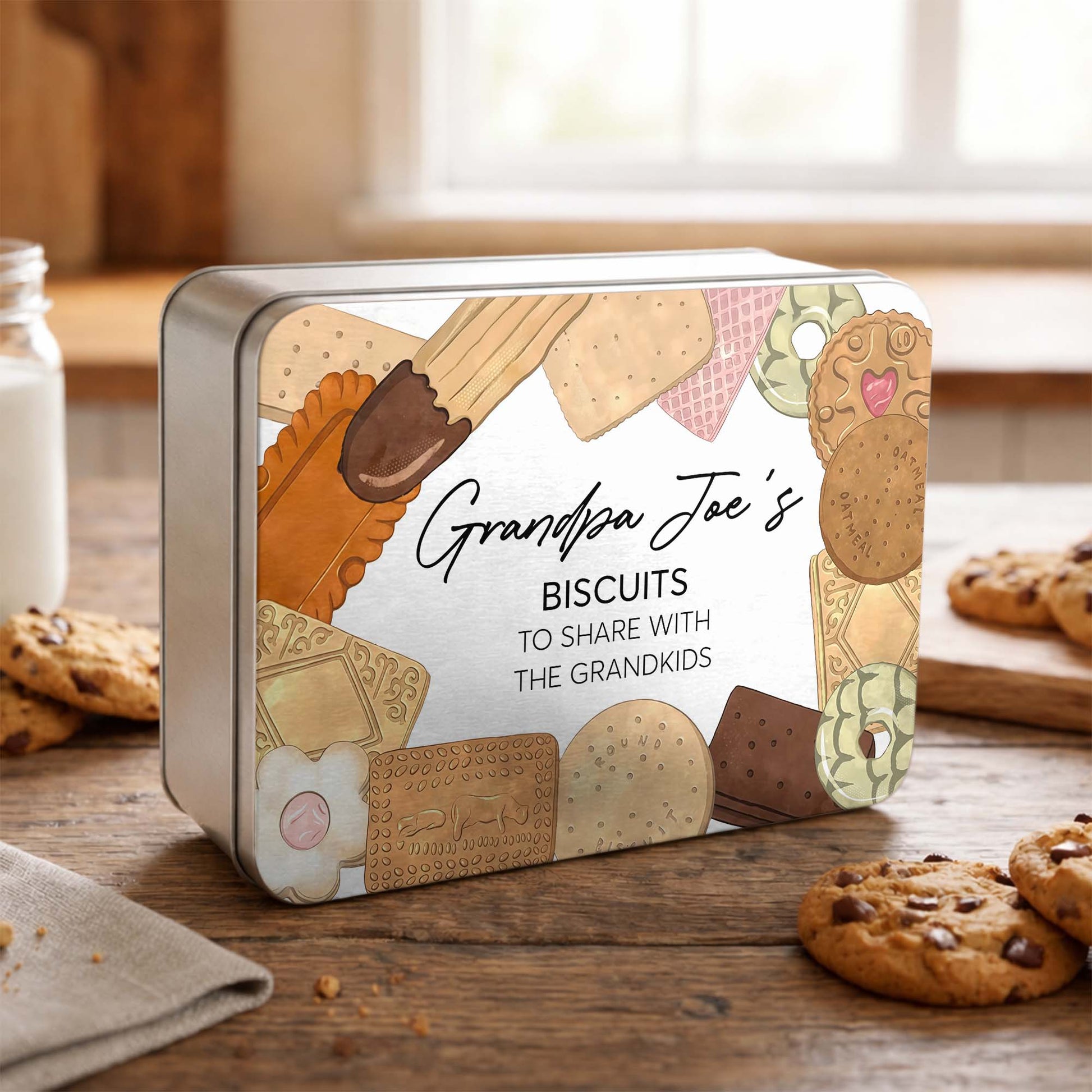 Grandpa's Biscuits To Share With The Grandkids Assorted Cookies
