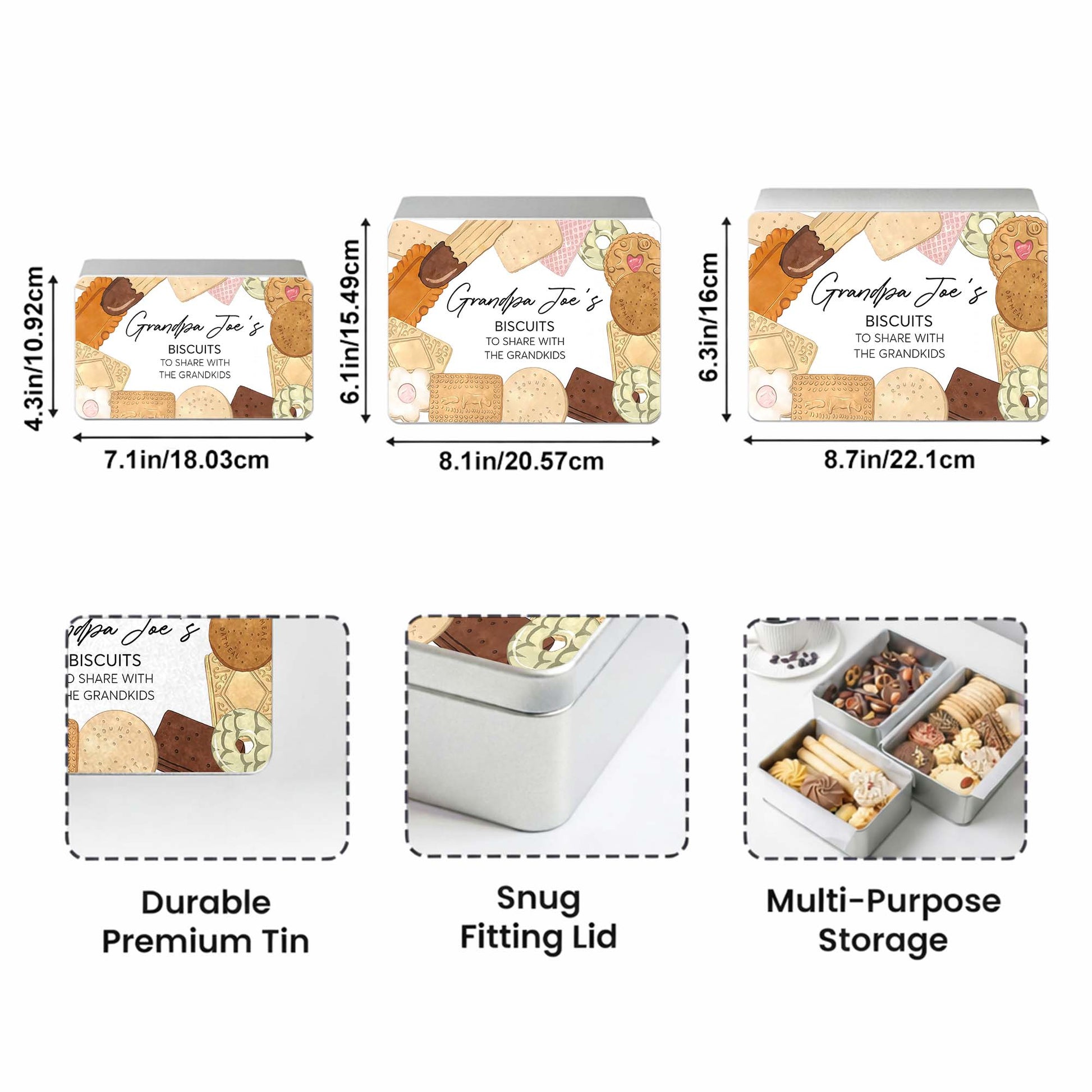 Grandpa's Biscuits To Share With The Grandkids Assorted Cookies