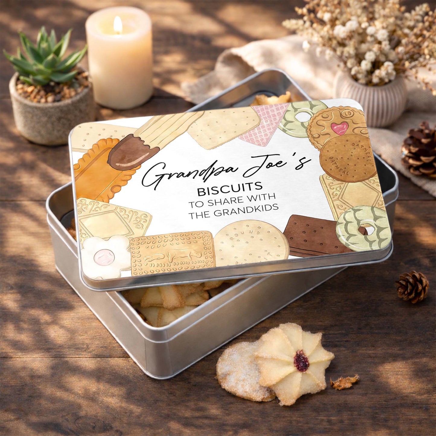 Grandpa's Biscuits To Share With The Grandkids Assorted Cookies