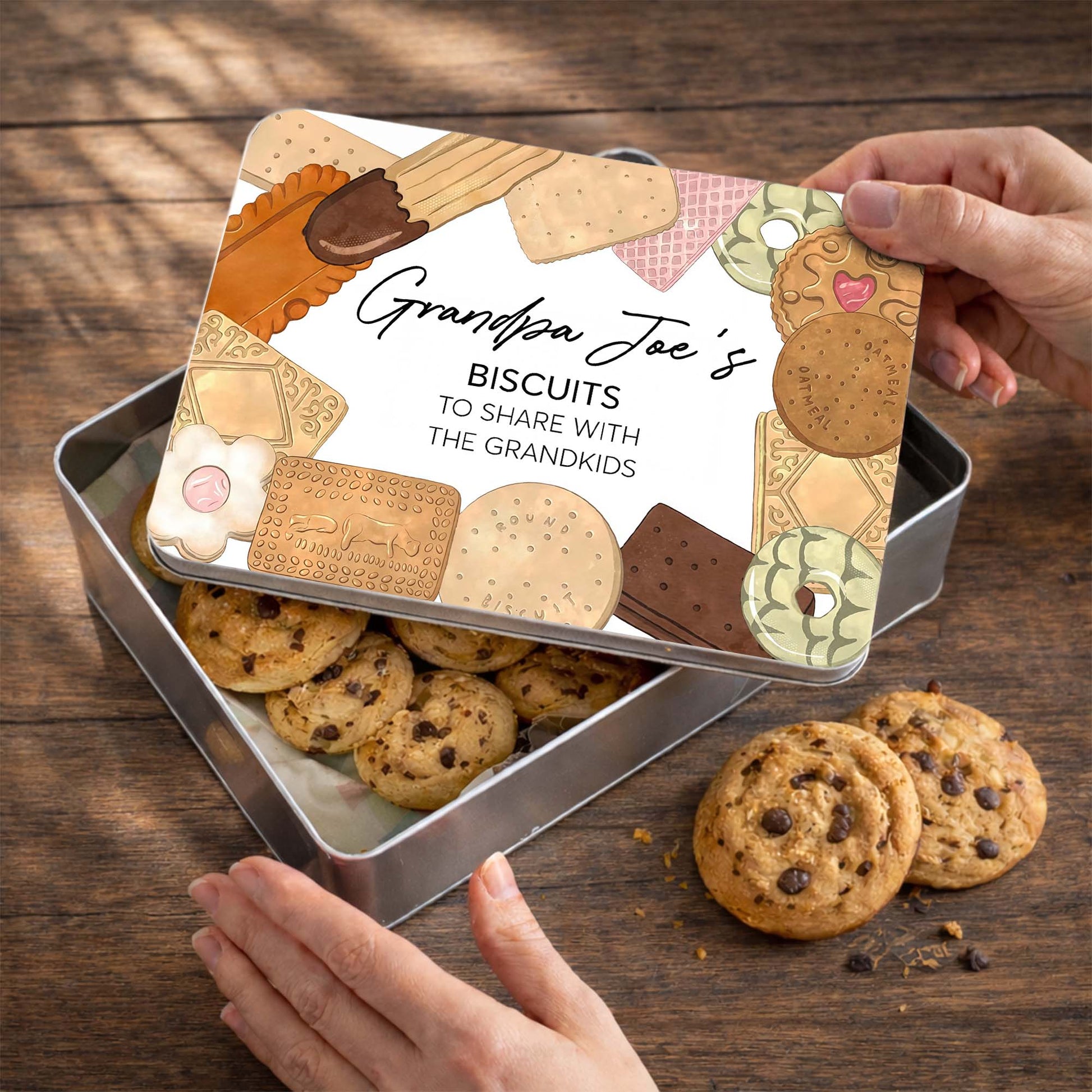 Grandpa's Biscuits To Share With The Grandkids Assorted Cookies