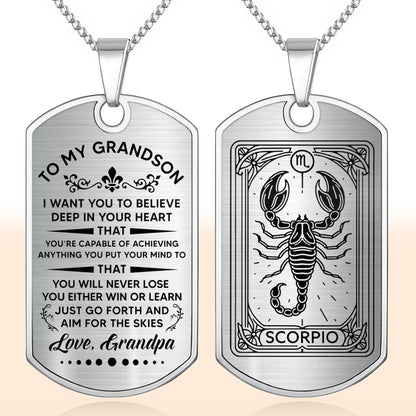 To My Grandson, Believe In Your Heart, Aim For The Skies