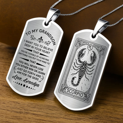 To My Grandson, Believe In Your Heart, Aim For The Skies