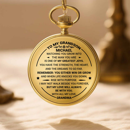 To My Grandson, Watching You Grow, Love From Grandma