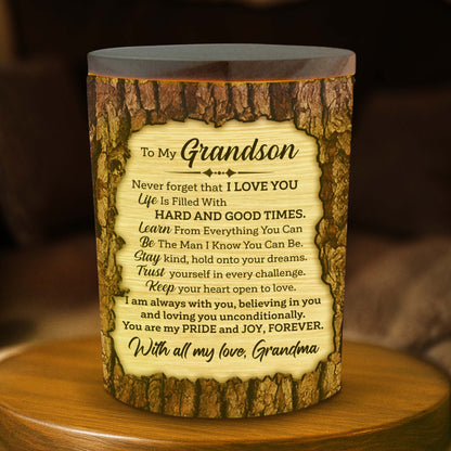 Ilumina tus recuerdos más preciados con un tarro de cristal personalizado con LED - GSN002_LEJAR