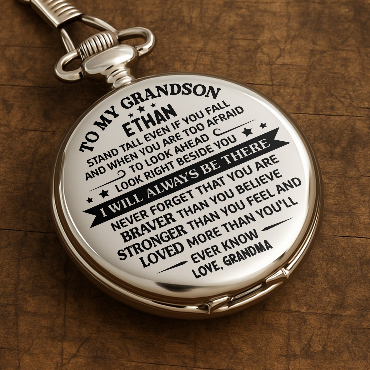 To My Grandson, Stand Tall Even If You Fall