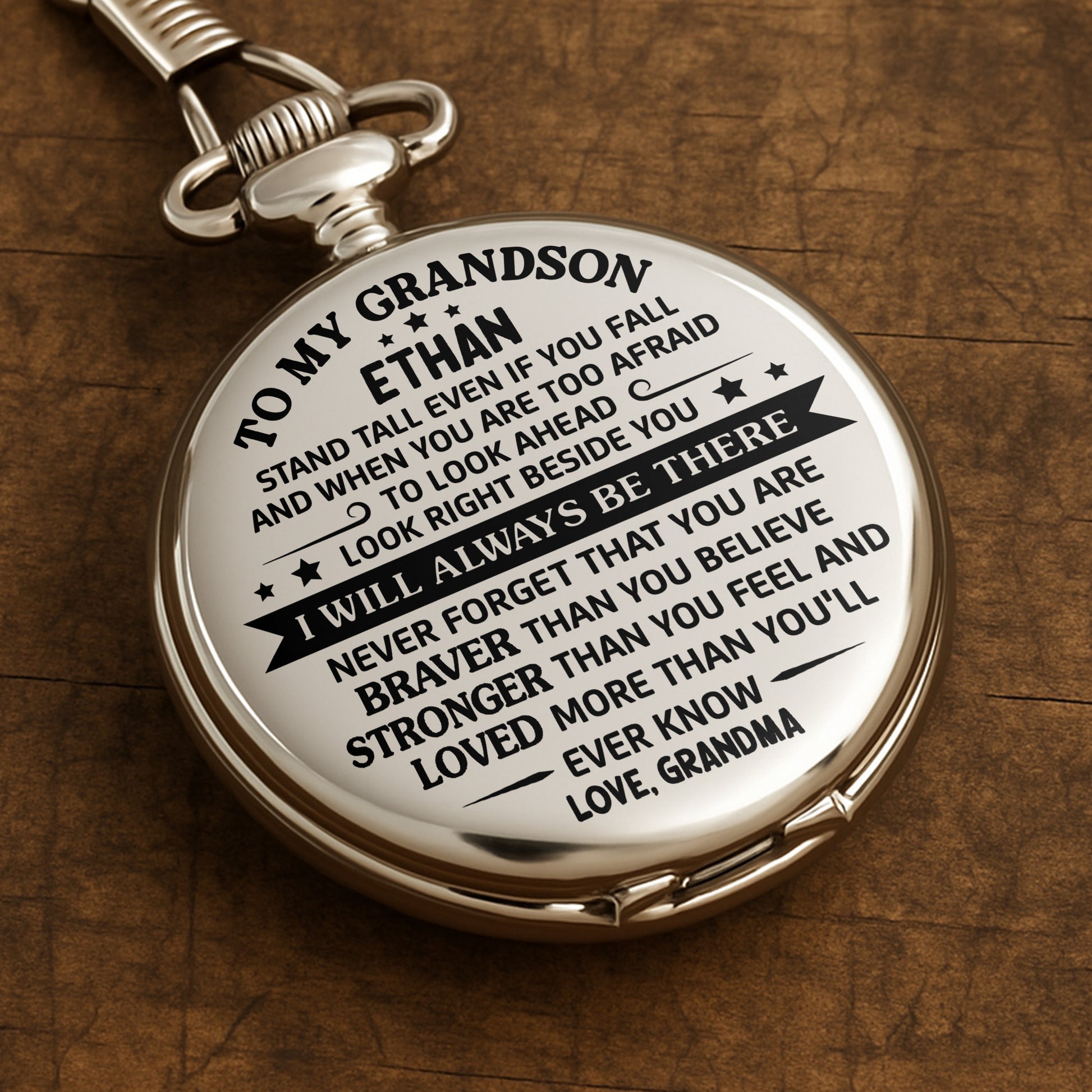 To My Grandson, Stand Tall Even If You Fall