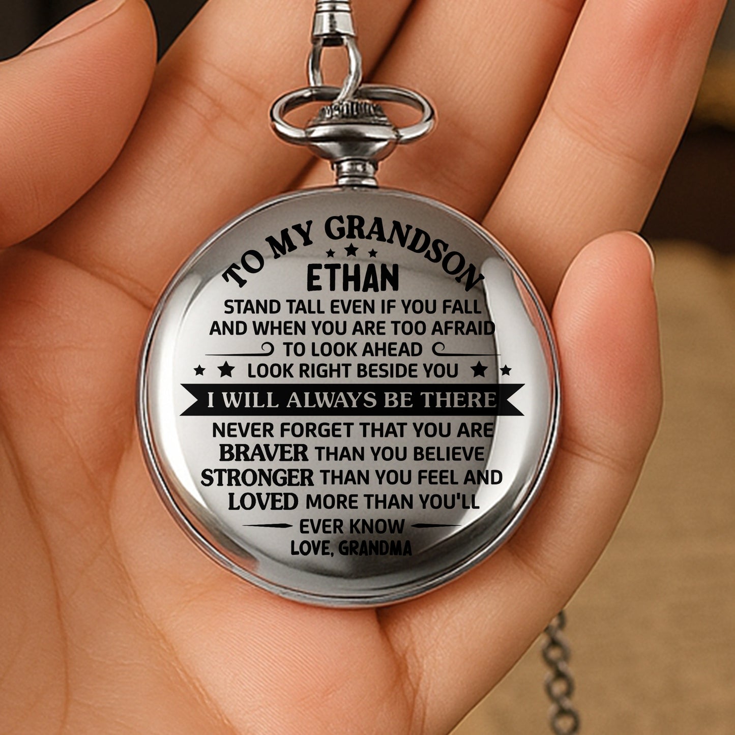 To My Grandson, Stand Tall Even If You Fall