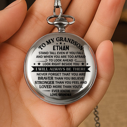 To My Grandson, Stand Tall Even If You Fall