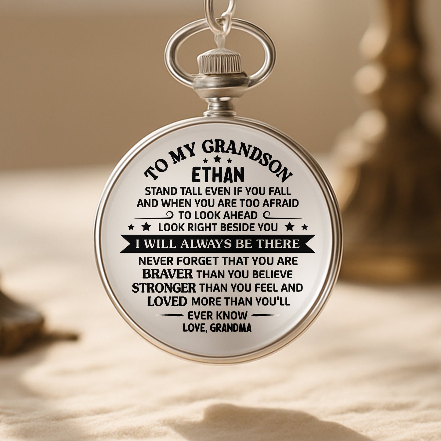 To My Grandson, Stand Tall Even If You Fall