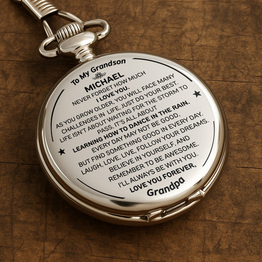 To My Grandson Never Forget How Much I Love You