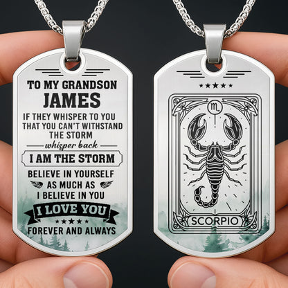 If They Whisper to You That You Can't Withstand the Storm