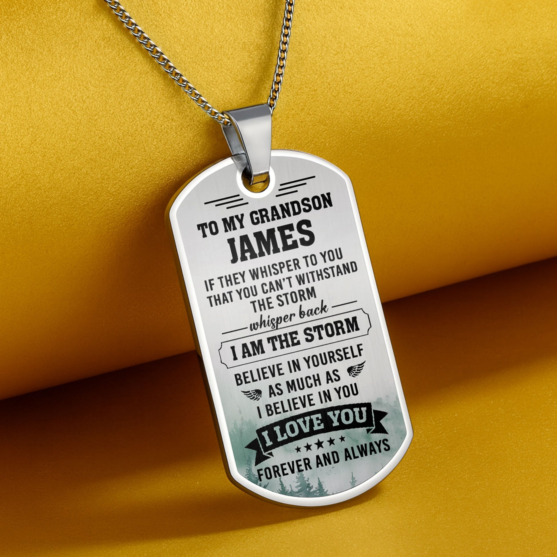 If They Whisper to You That You Can't Withstand the Storm