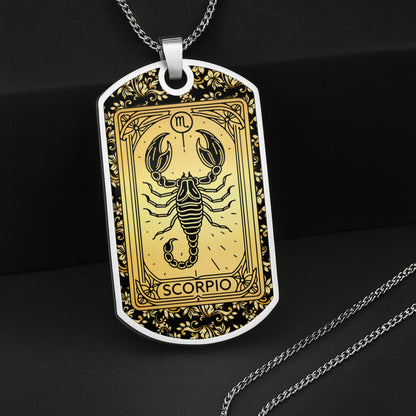 To My Grandson, Believe In Yourself, Floral Necklace