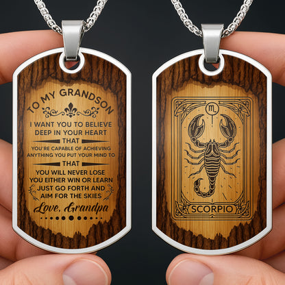 Believe In Your Heart, Aim For The Skies Wood Grain