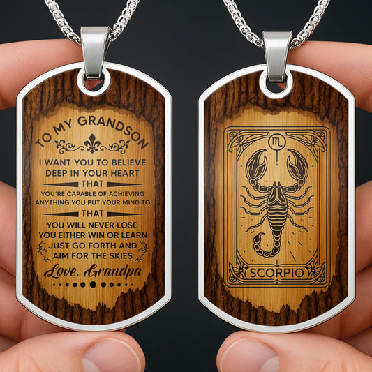 Believe In Your Heart, Aim For The Skies Wood Grain