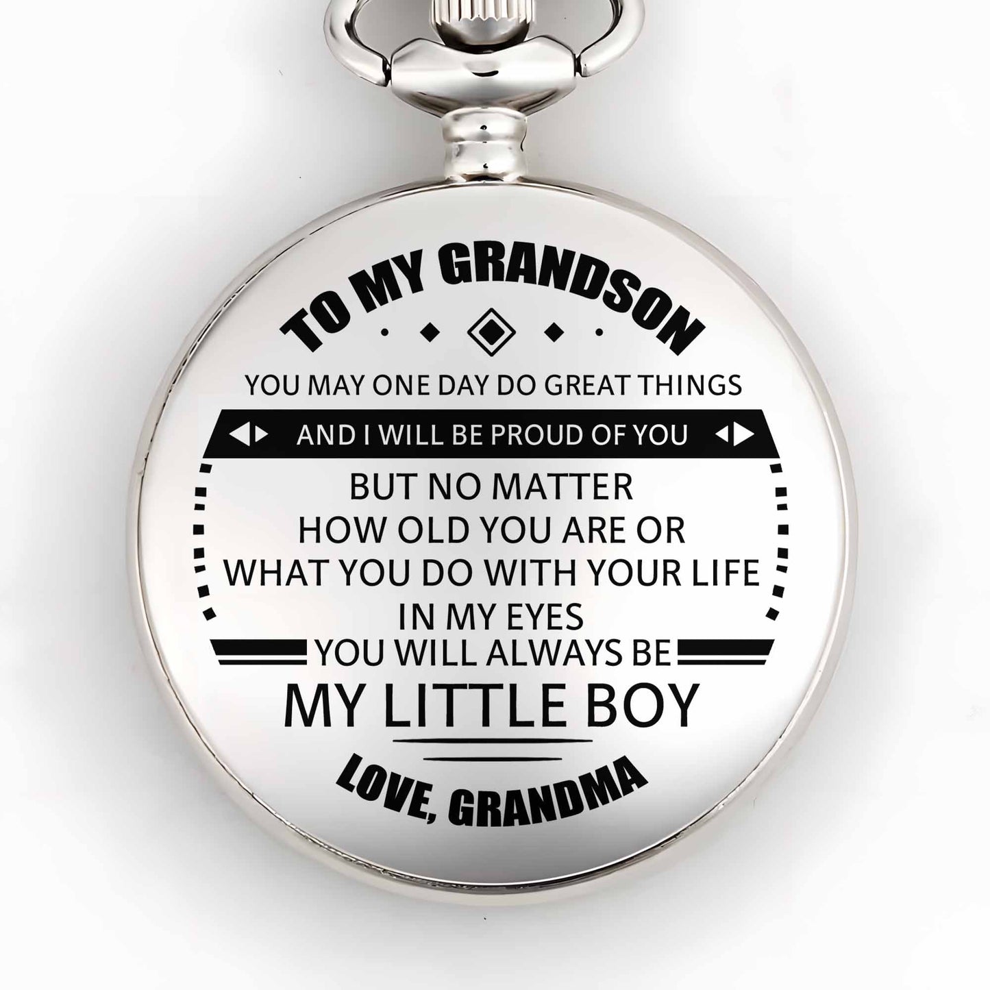 To My Grandson, You Will Always Be My Little Boy