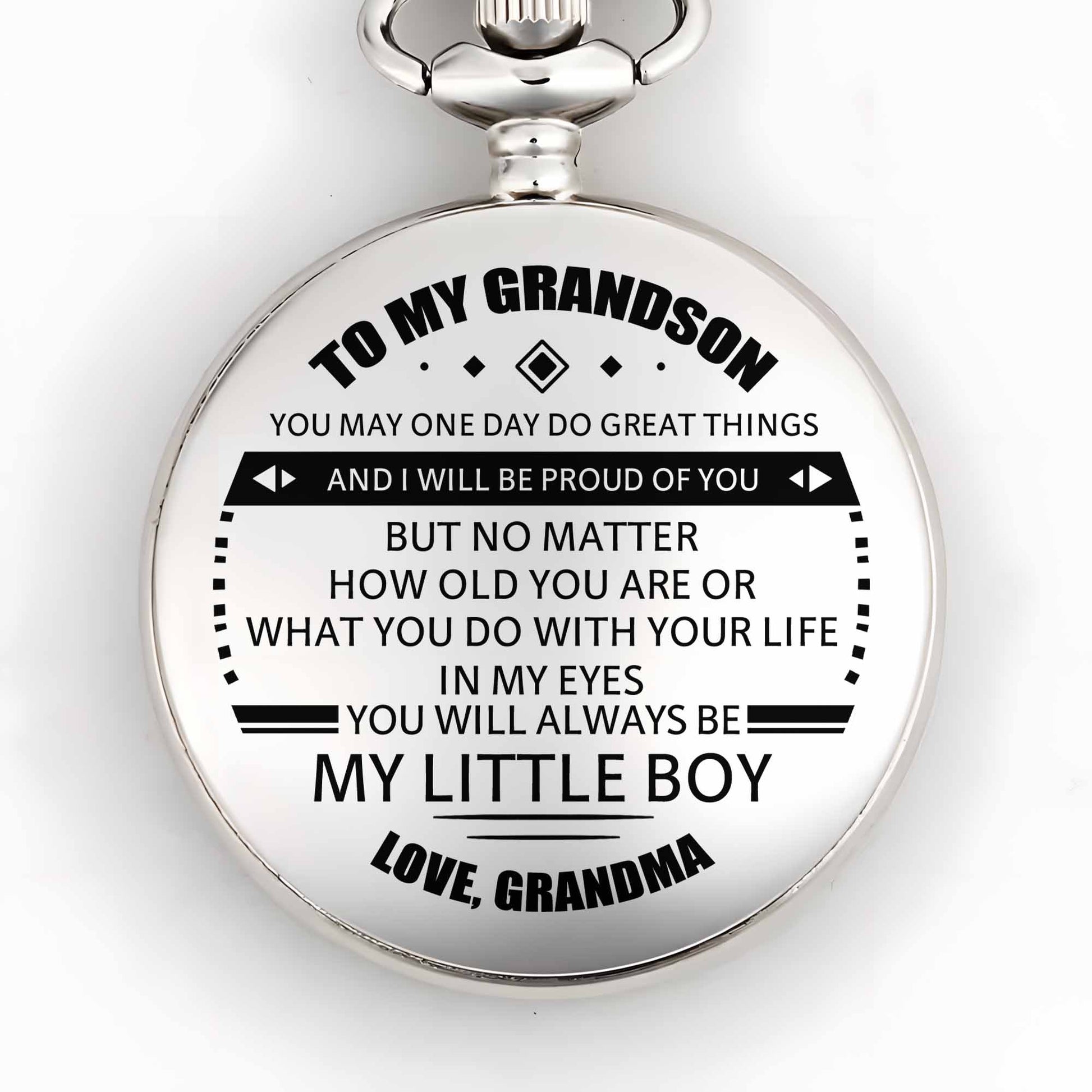 To My Grandson, You Will Always Be My Little Boy