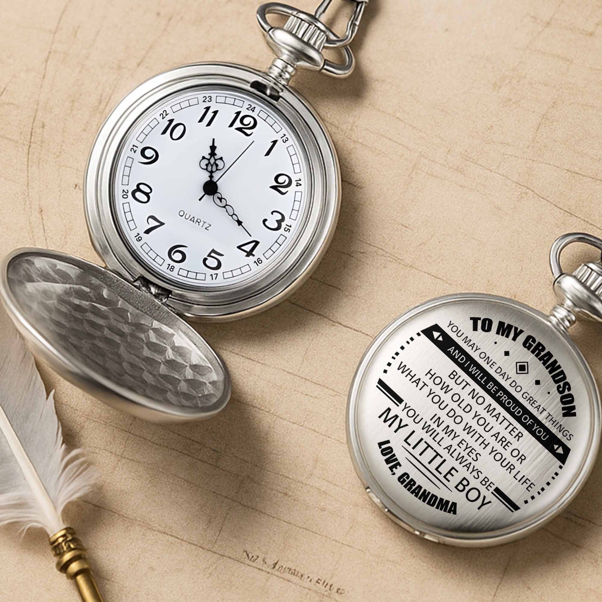 To My Grandson, You Will Always Be My Little Boy