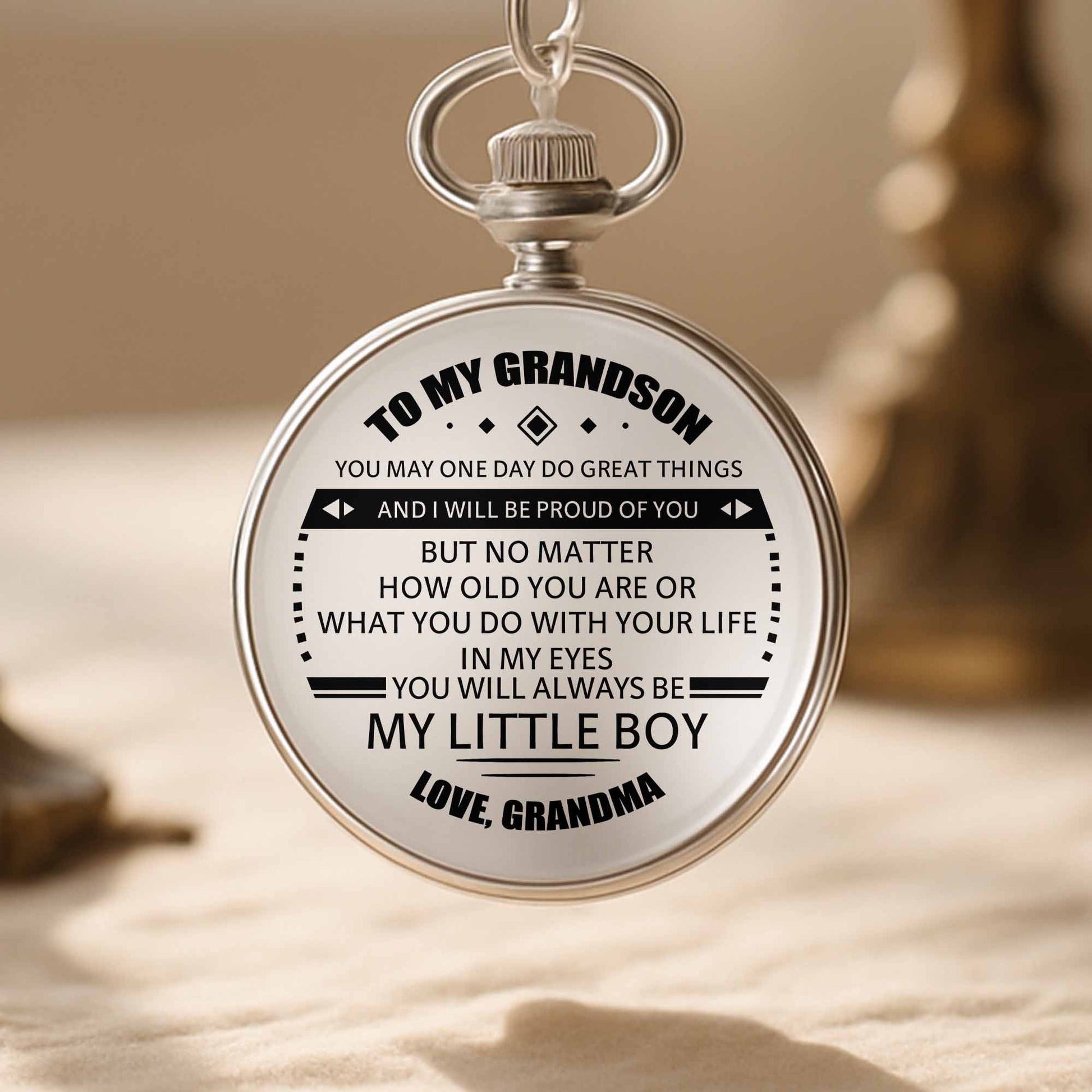 To My Grandson, You Will Always Be My Little Boy