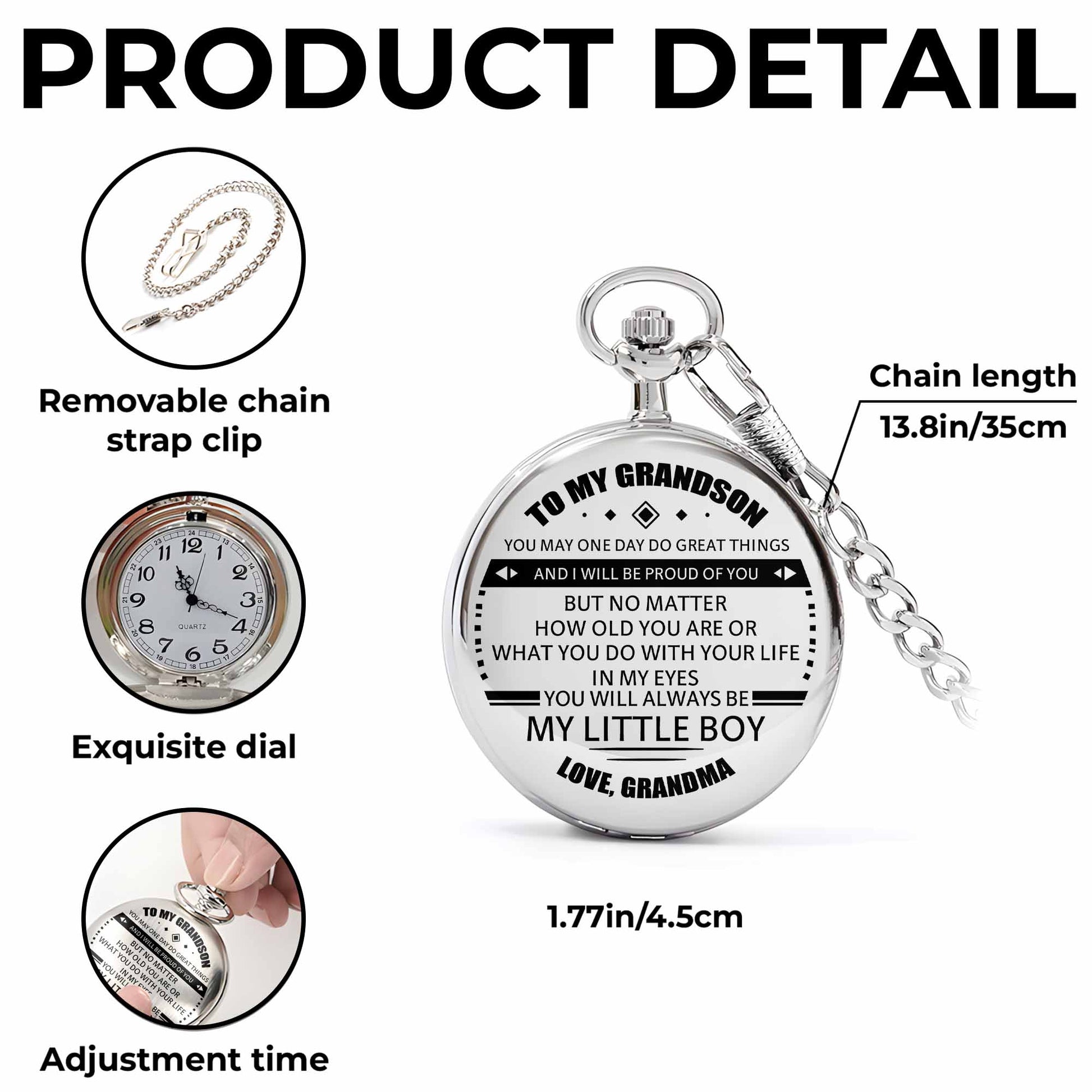 To My Grandson, You Will Always Be My Little Boy