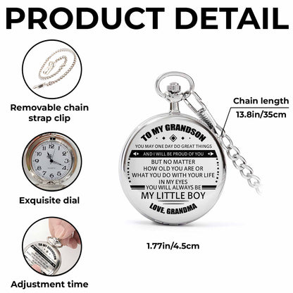 To My Grandson, You Will Always Be My Little Boy