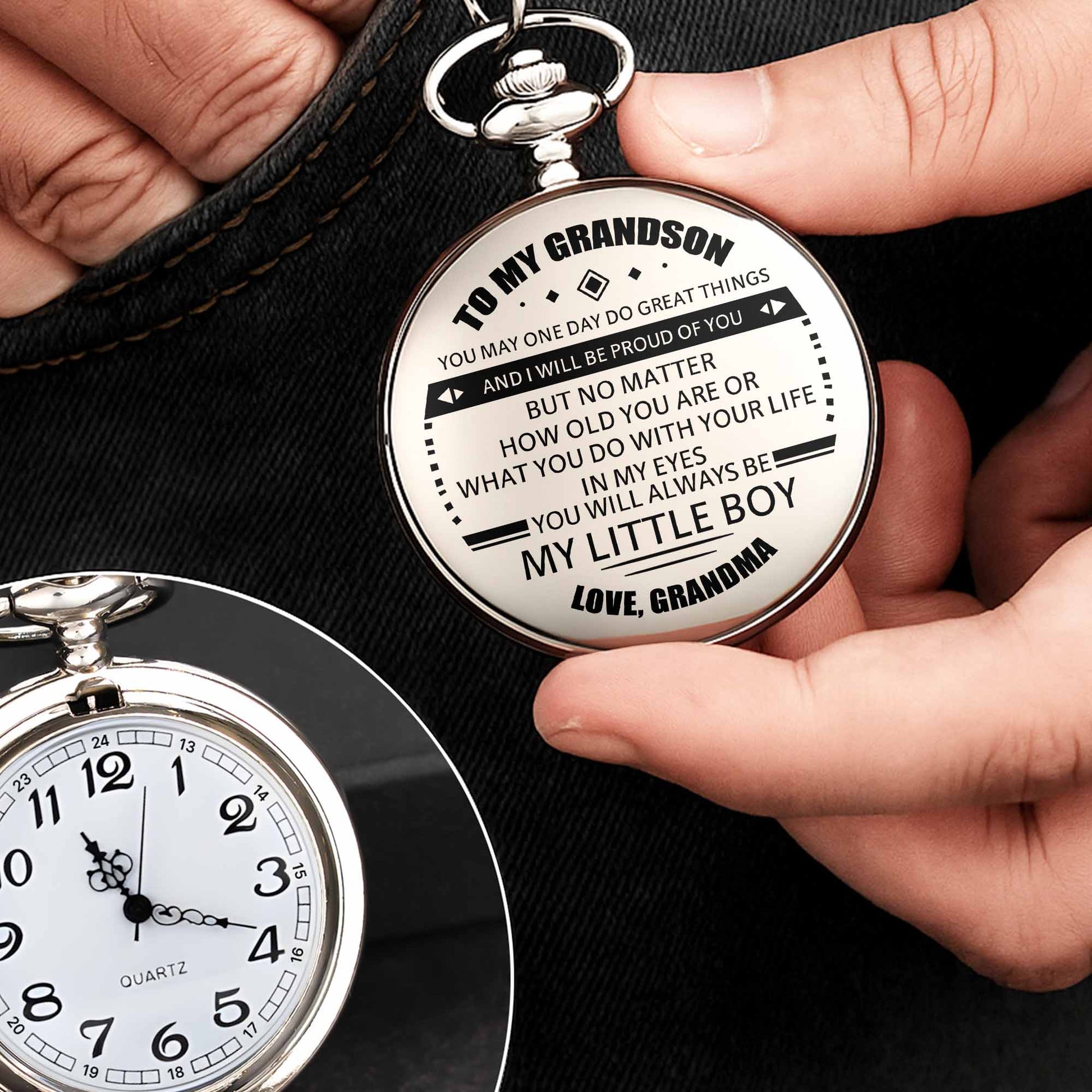 To My Grandson, You Will Always Be My Little Boy