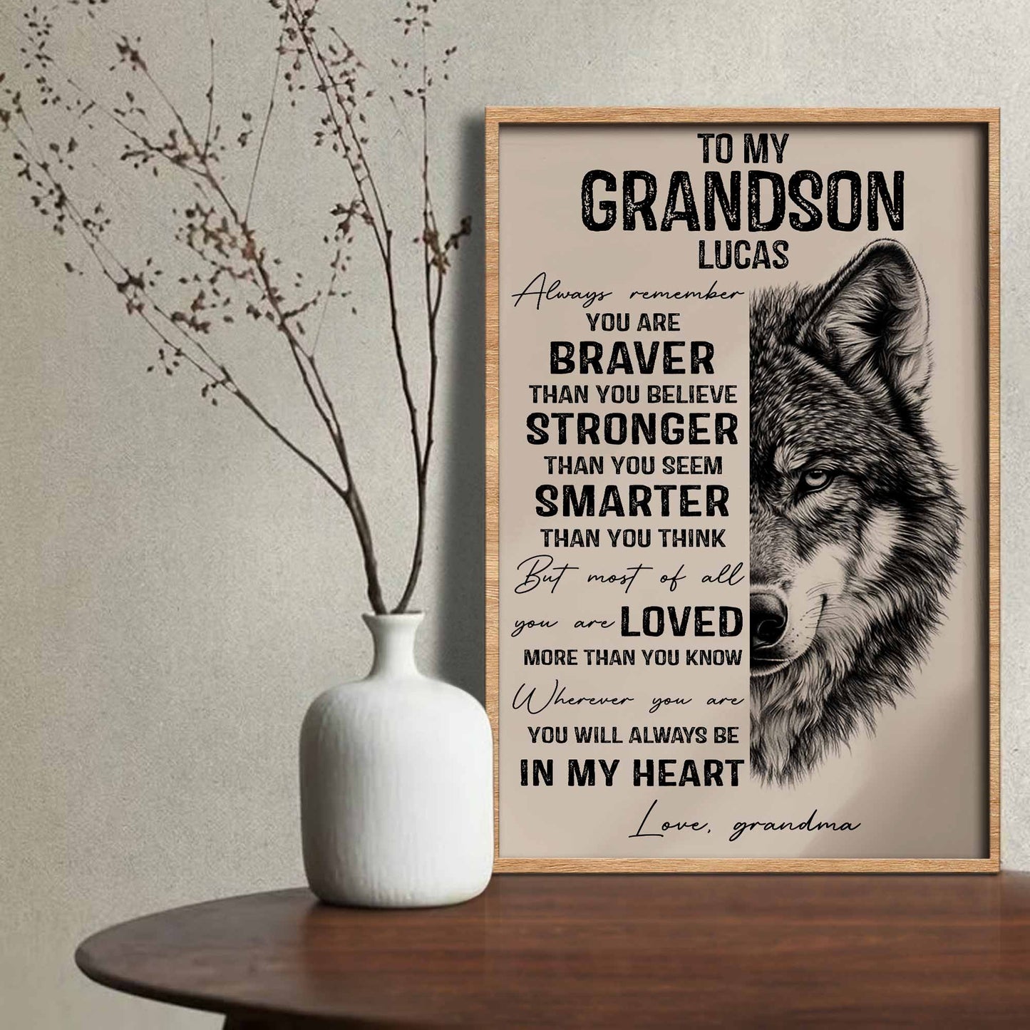 Always Remember You Are Braver, Stronger, Smarter, Loved