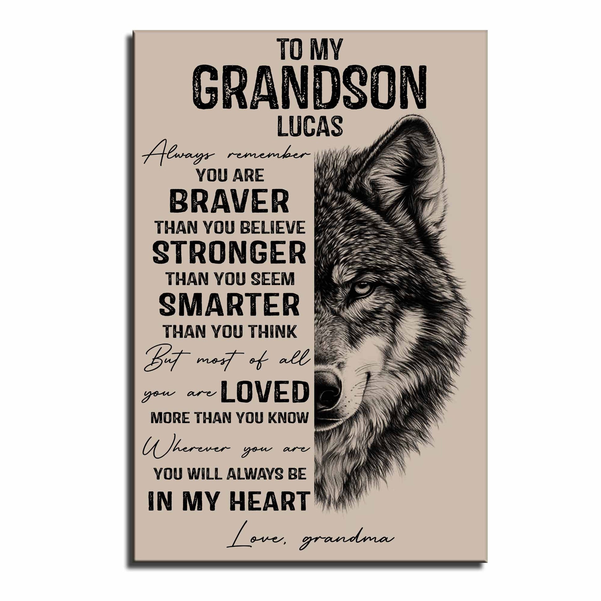 Always Remember You Are Braver, Stronger, Smarter, Loved