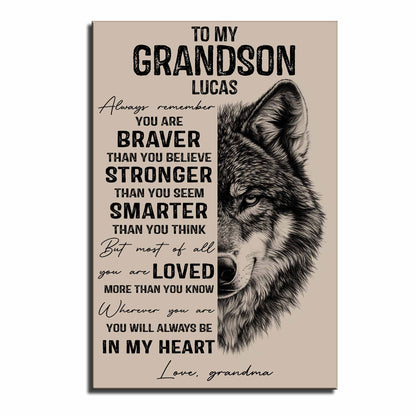 Always Remember You Are Braver, Stronger, Smarter, Loved