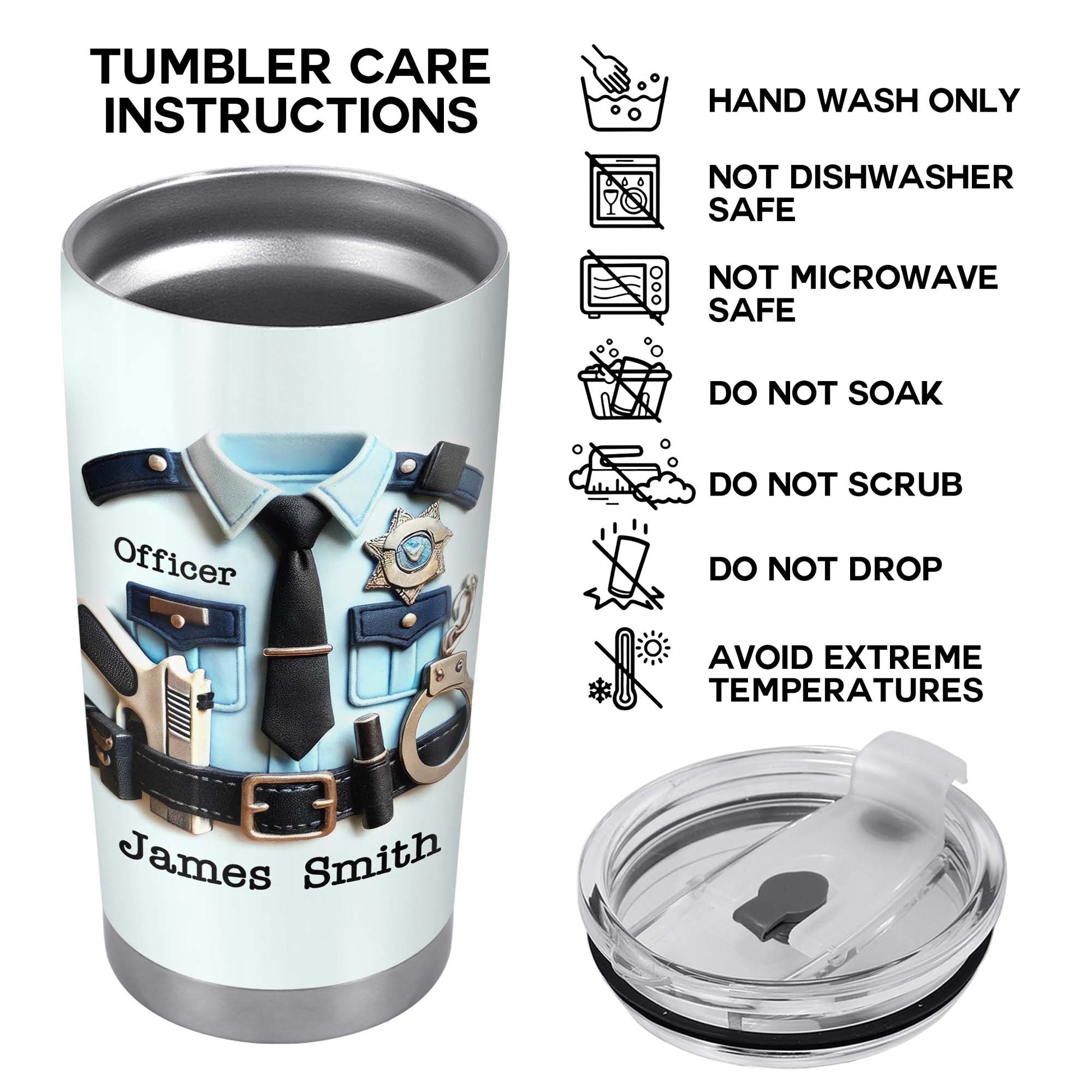 To My Amazing Grandson, The Only Thing Better Than Being Your Grandma, Police Uniform And Handcuffs