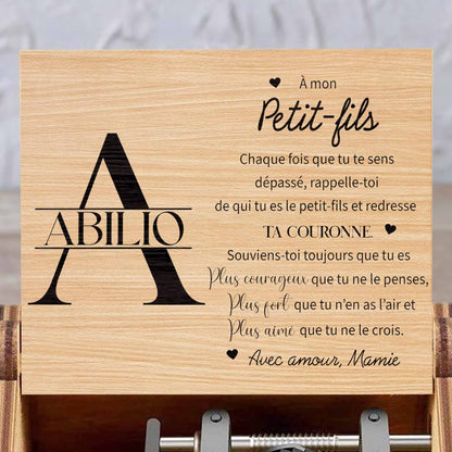 À Mon Petit-fils, Remember To Straighten Your Crown