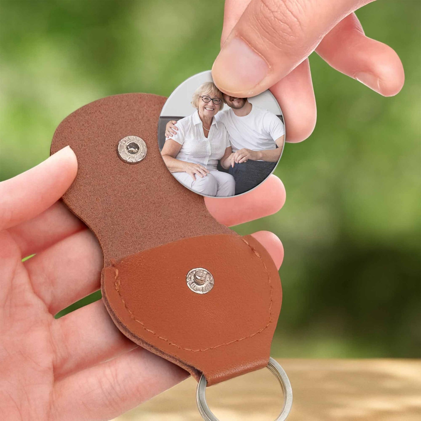 To My Son, Always Remember You're Braver, Stronger, Keychain