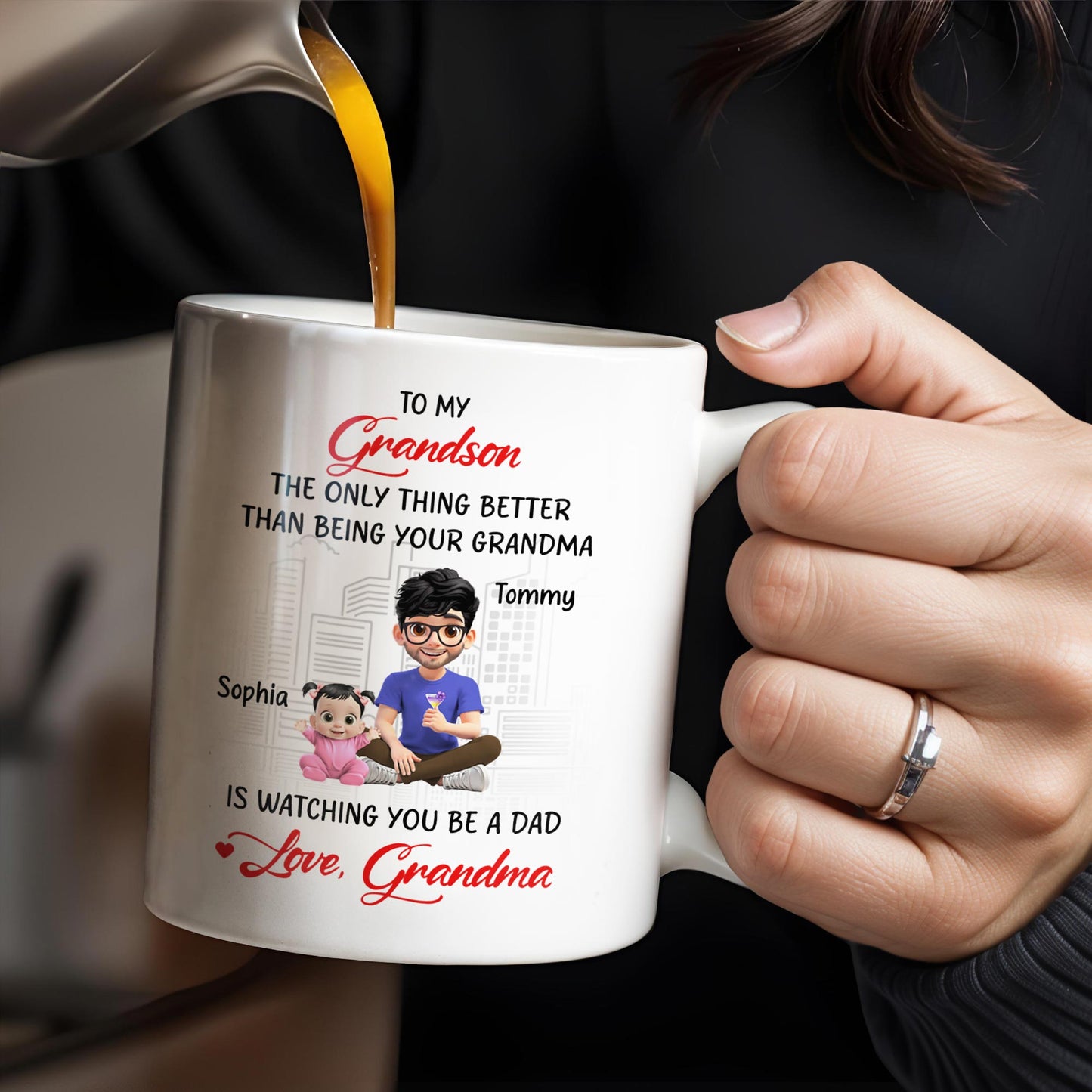 To My Grandson, The Only Thing Better Than Being Your Grandma, Family and Cityscape