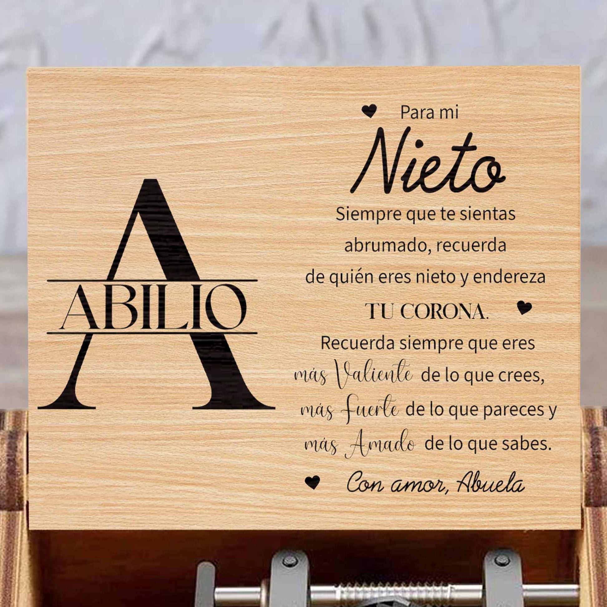 Para Mi Nieto, Siempre Recuerda Tu Corona