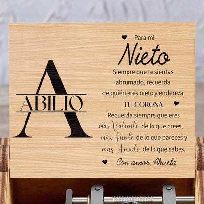 Para Mi Nieto, Siempre Recuerda Tu Corona