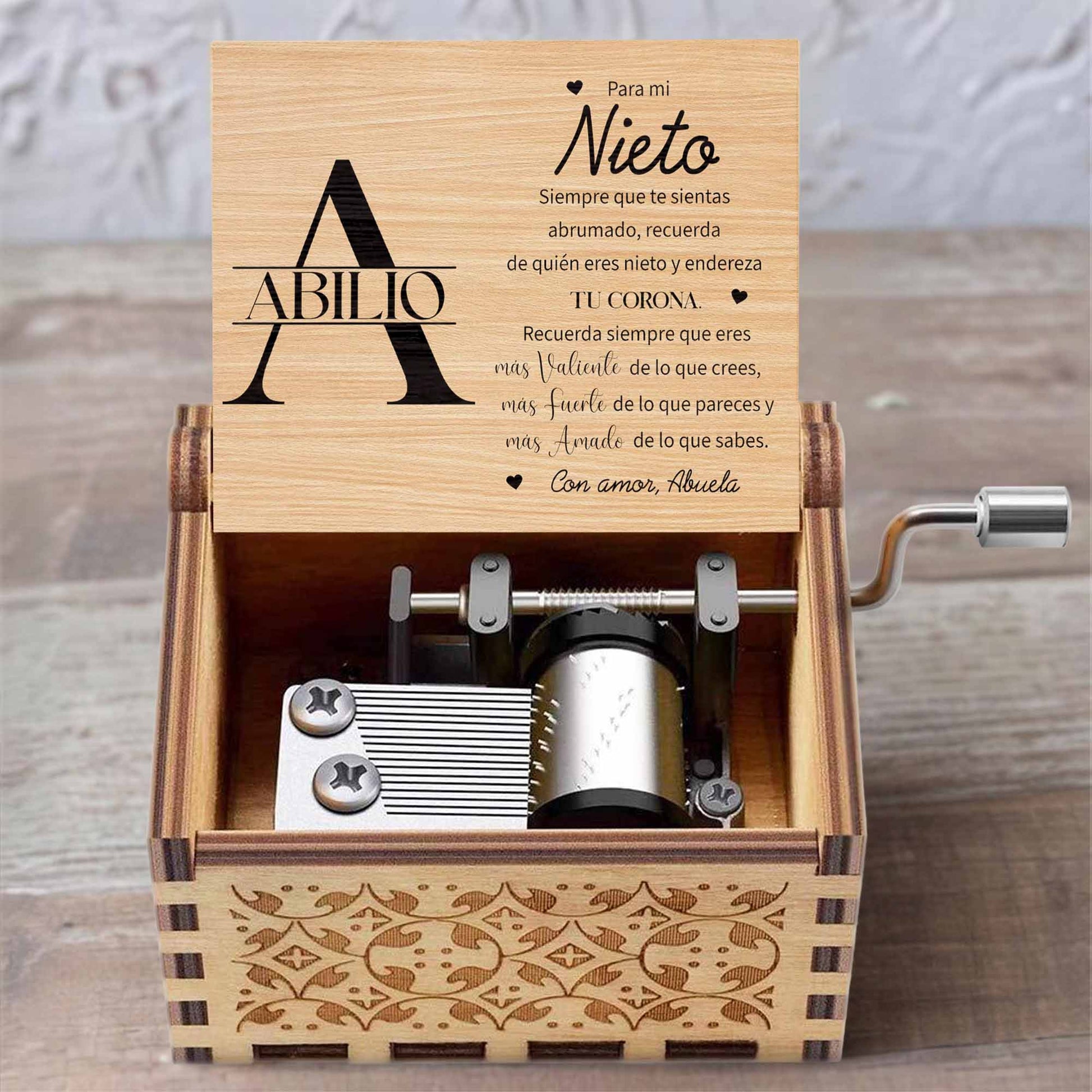 Para Mi Nieto, Siempre Recuerda Tu Corona