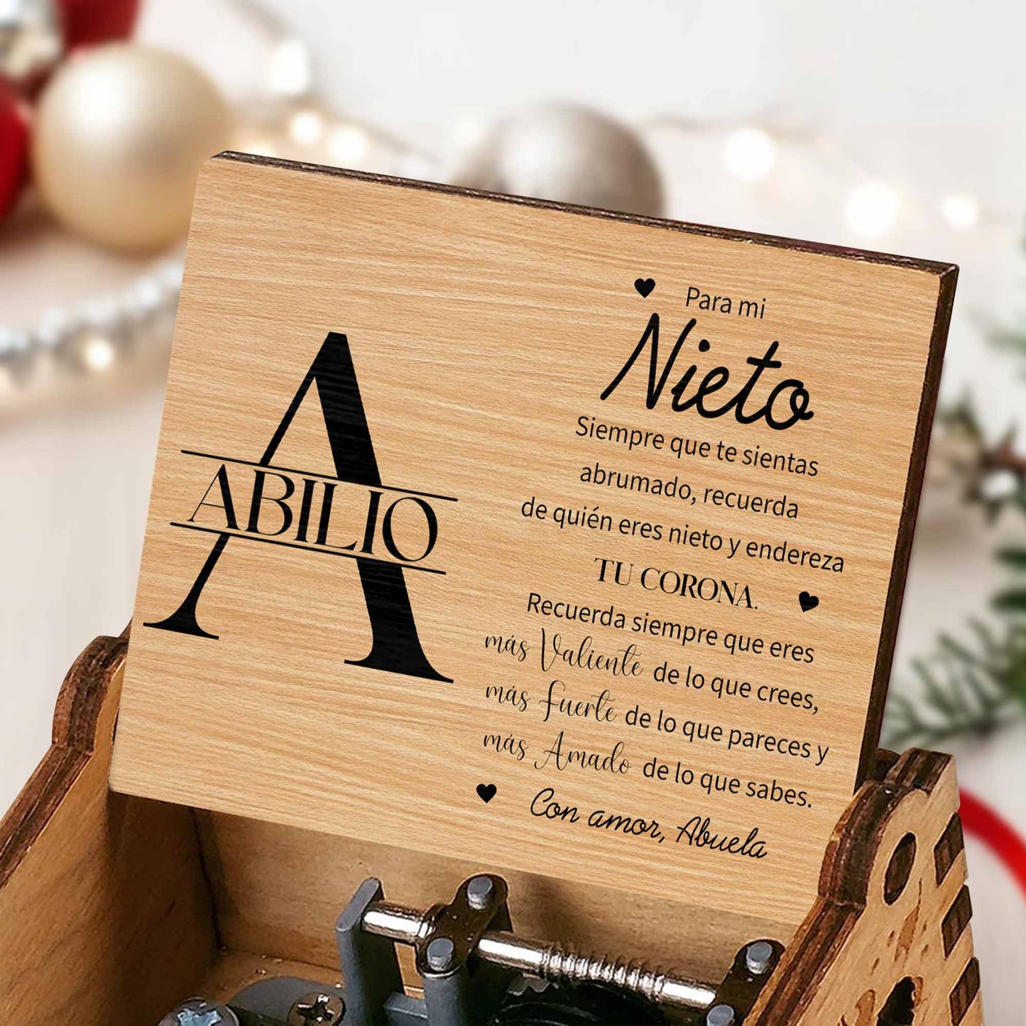 Para Mi Nieto, Siempre Recuerda Tu Corona