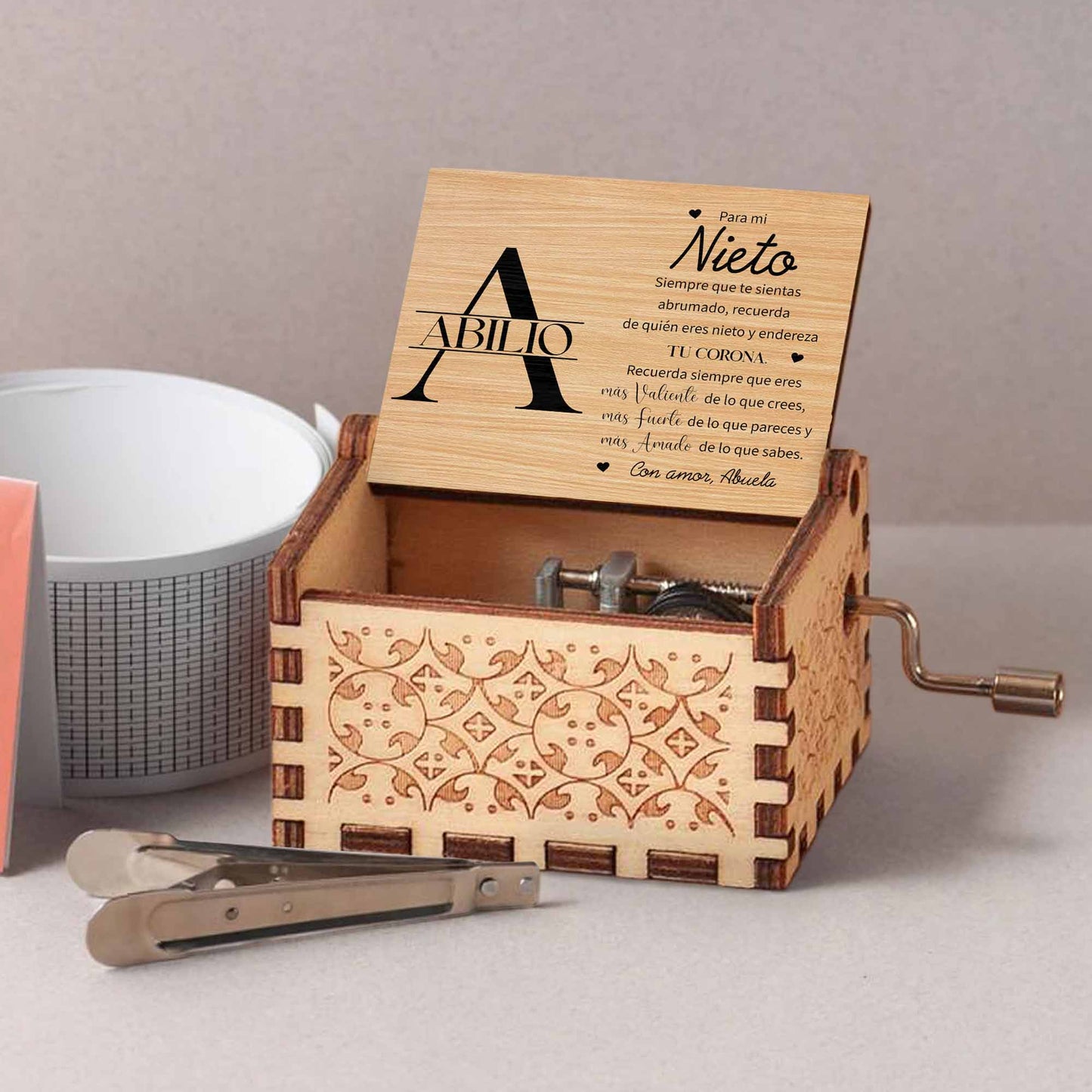 Para Mi Nieto, Siempre Recuerda Tu Corona