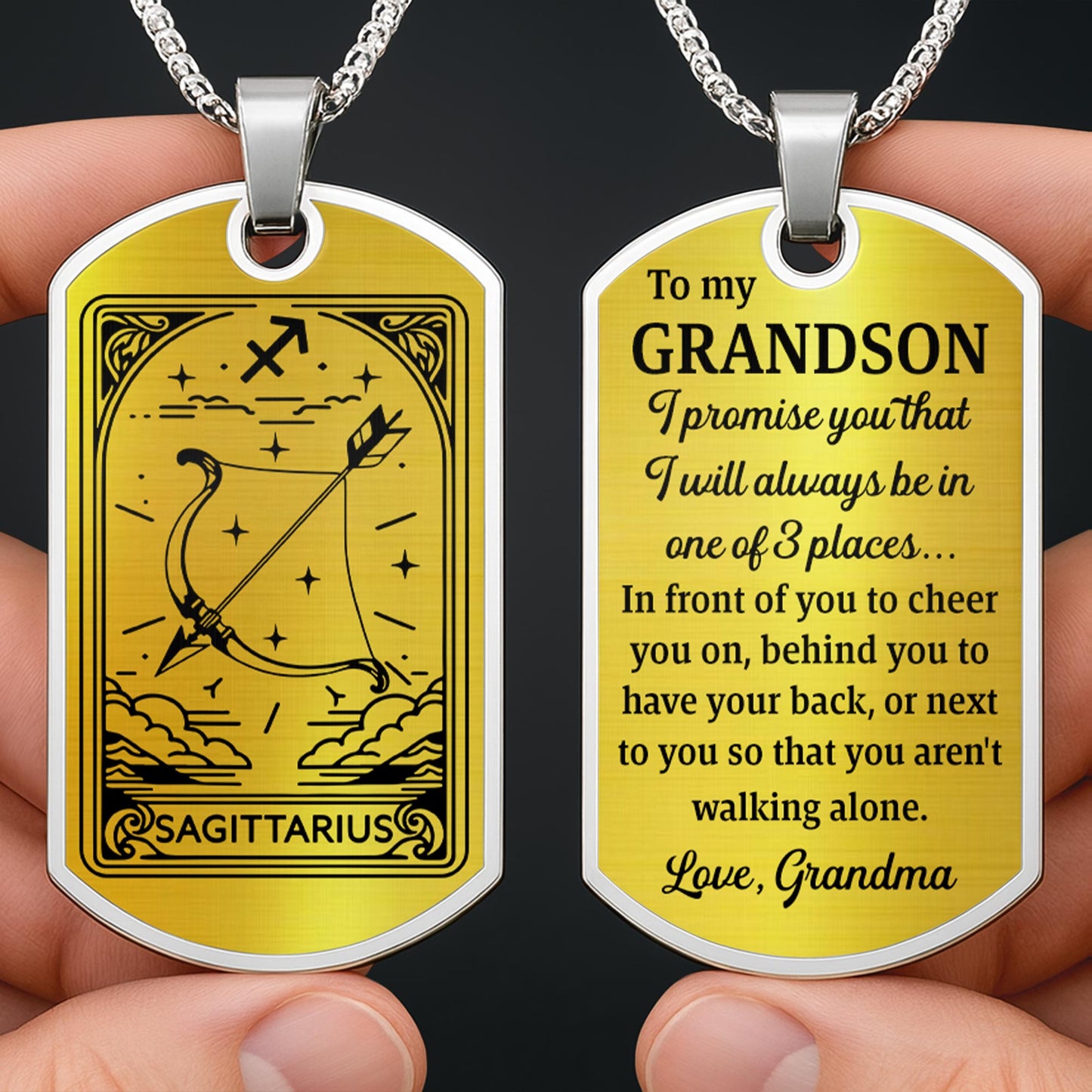 To My Grandson, I Promise You, Lion Zodiac Sign