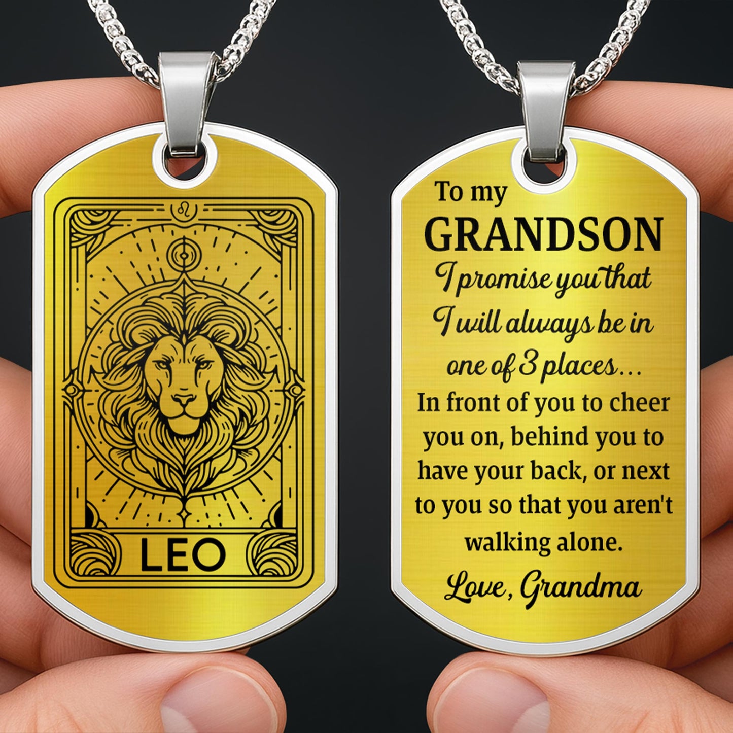 To My Grandson, I Promise You, Lion Zodiac Sign