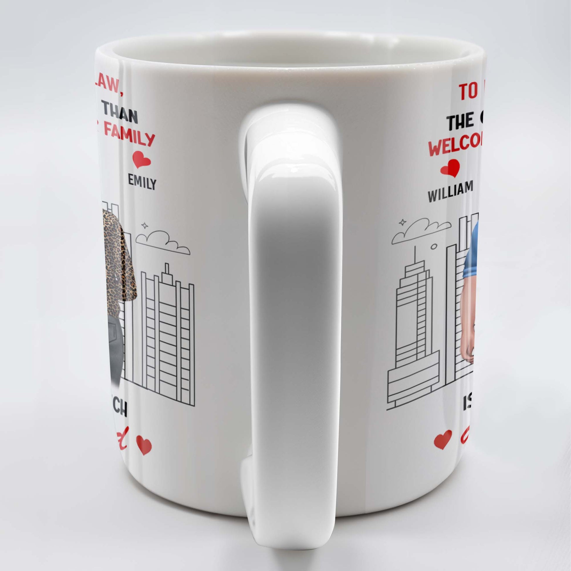 To My Grandson-In-Law, The Only Thing Better Than Welcoming You Into Our Family, Cityscape and Couple